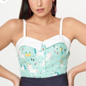 Unique-Vintage Unicorn Top